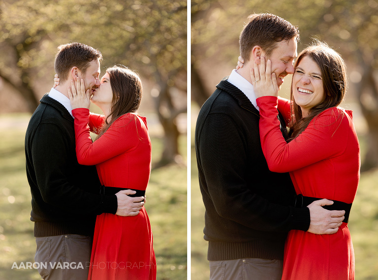 02 north park spring engagement(pp w768 h569) - Lindsey + Sean | North Park Engagement Photos