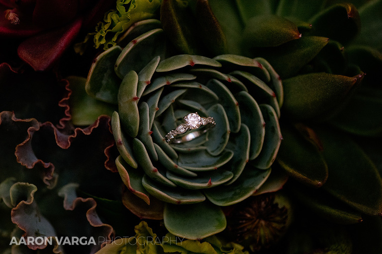 06 succulent floral bouquet wedding(pp w768 h512) - Mimi + Mike | Hotel Monaco and J. Verno Studios Wedding Photos