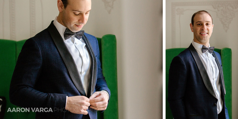 09 groom getting ready hotel monaco wedding(pp w768 h384) - Mimi + Mike | Hotel Monaco and J. Verno Studios Wedding Photos