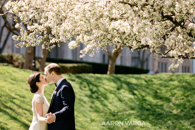 24 spring cherry blossom trees wedding(pp w768 h512) - Mimi + Mike | Hotel Monaco and J. Verno Studios Wedding Photos