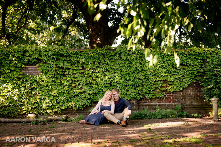 12 mellon park walled garden engagement(pp w768 h512) - Heidi + Will | Mellon Park Post-Wedding Photos