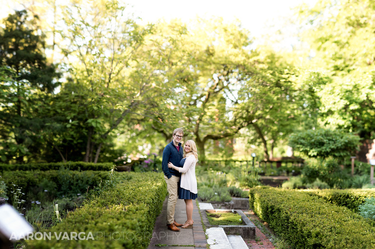 16 spring engagement mellon park(pp w768 h509) - Heidi + Will | Mellon Park Post-Wedding Photos