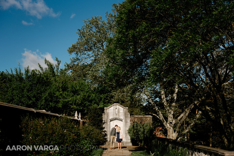 21 bright direct sun engagement photo mellon park(pp w768 h512) - Heidi + Will | Mellon Park Post-Wedding Photos