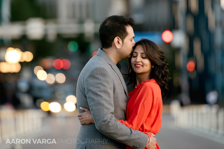 14 downtown sunset engagement(pp w768 h512) - Kini + Ricky | Point State Park and Mt. Washington Engagement Photos