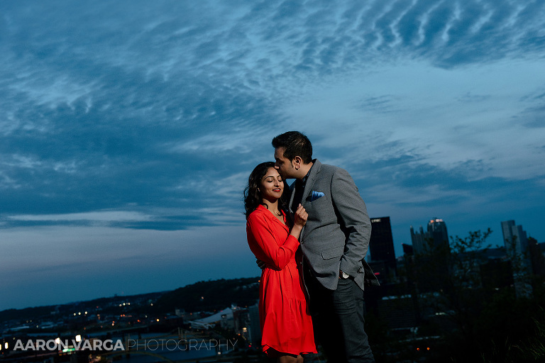 19 off camera light engagement(pp w768 h512) - Kini + Ricky | Point State Park and Mt. Washington Engagement Photos