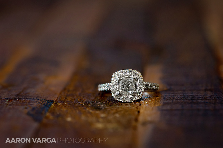 01 sheraton station square wedding engagement ring(pp w768 h512) - Loren + Brandon | Sheraton Station Square Wedding Photos