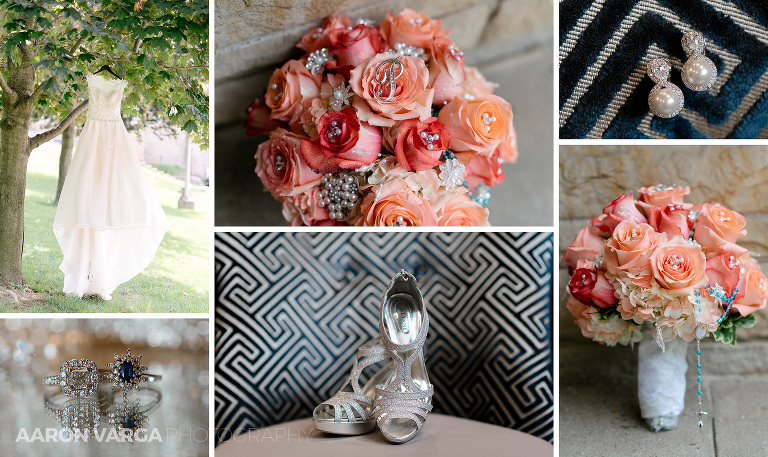 02 pink coral flowers(pp w768 h457) - Loren + Brandon | Sheraton Station Square Wedding Photos