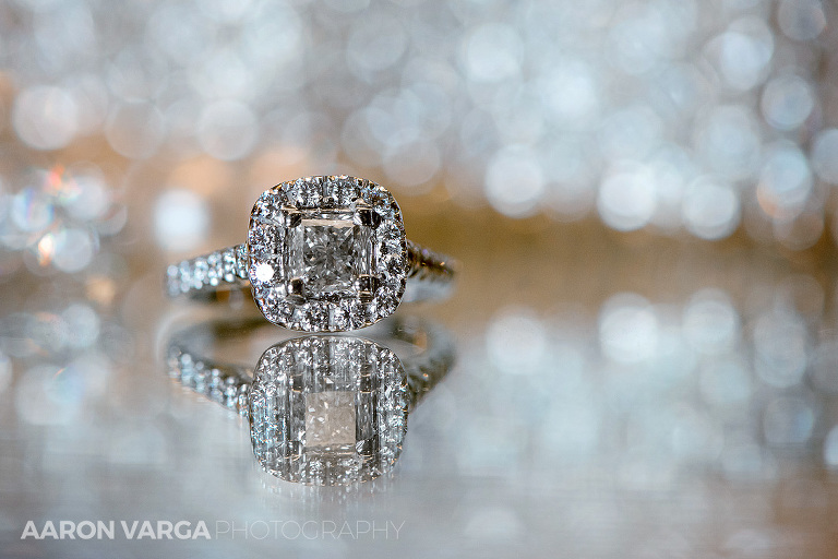 04 huge diamond engagement right(pp w768 h512) - Loren + Brandon | Sheraton Station Square Wedding Photos