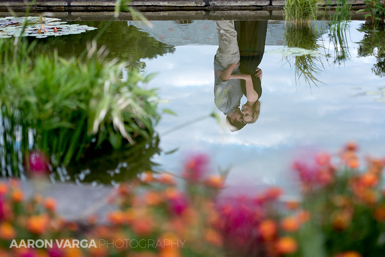 10 reflection photo engagement(pp w768 h512) - Kaitlyn + Tom | Phipps Conservatory and Schenley Park Engagement Photos