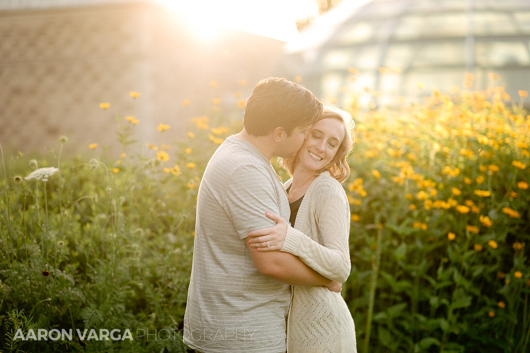 16 phipps conservatory engagement at sunset(pp w768 h512) - Kaitlyn + Tom | Phipps Conservatory and Schenley Park Engagement Photos