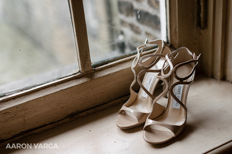 02 nude jimmy choo wedding shoes(pp w768 h512) - Gina + Anthony | Longue Vue Club Wedding Photos