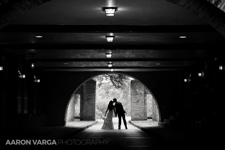 40 silhouette bride groom longue vue club arch(pp w768 h512) - Gina + Anthony | Longue Vue Club Wedding Photos