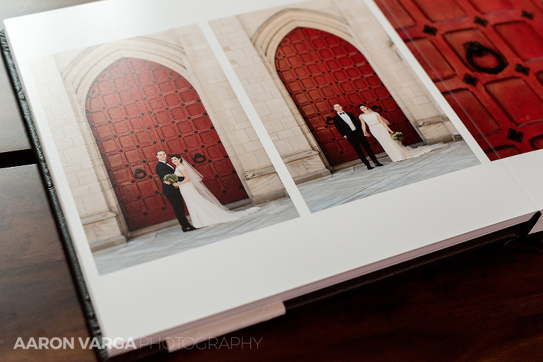 10 black wedding album from jay verno studios 1(pp w768 h512) - Black and White Leather Wedding Album | J Verno Studios