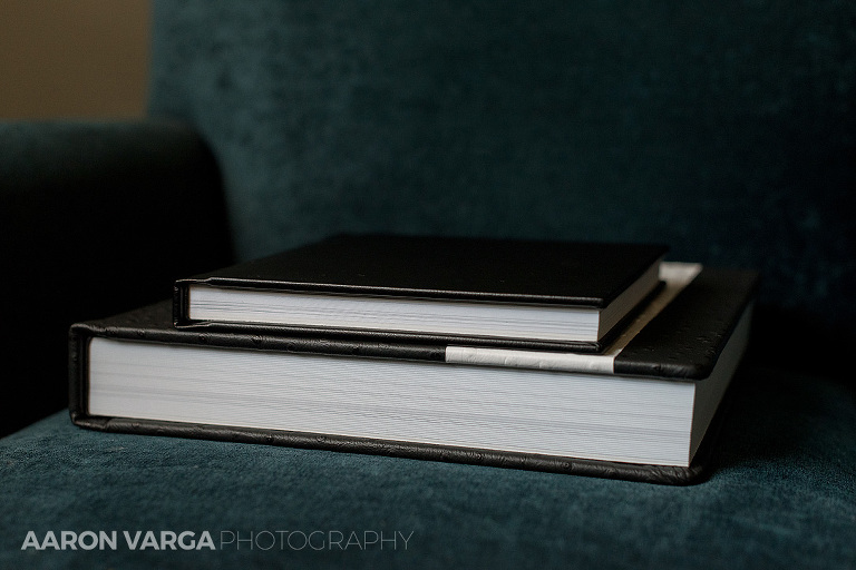06 hotel monaco ja verno studios wedding album(pp w768 h512) - Black Faux Leather Wedding Album | Hotel Monaco and J Verno Studios
