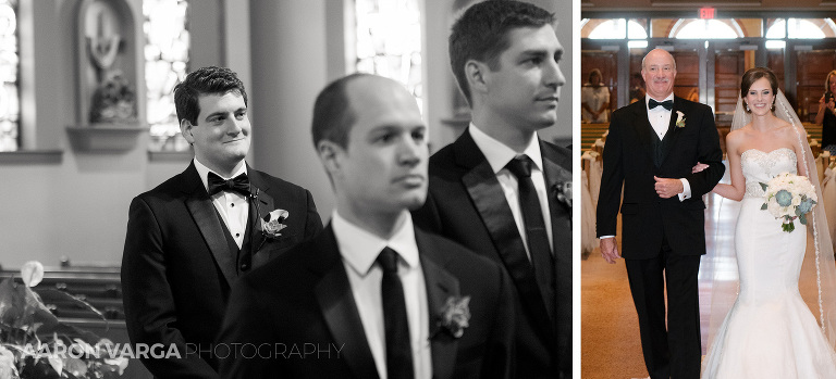 10 groom seeing bride first time(pp w768 h349) - Megan + Robert | Longue Vue Club Wedding Photos