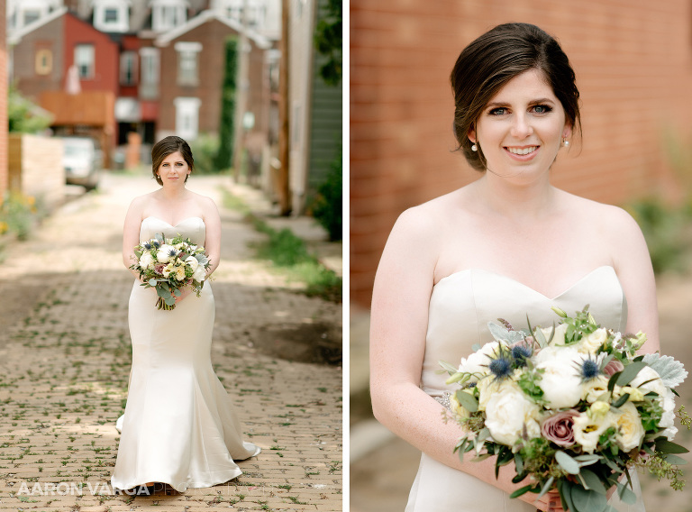 05 bridal portrait(pp w768 h568) - Samantha + Jeff | Lawrenceville and Pittsburgh Opera Wedding Photos