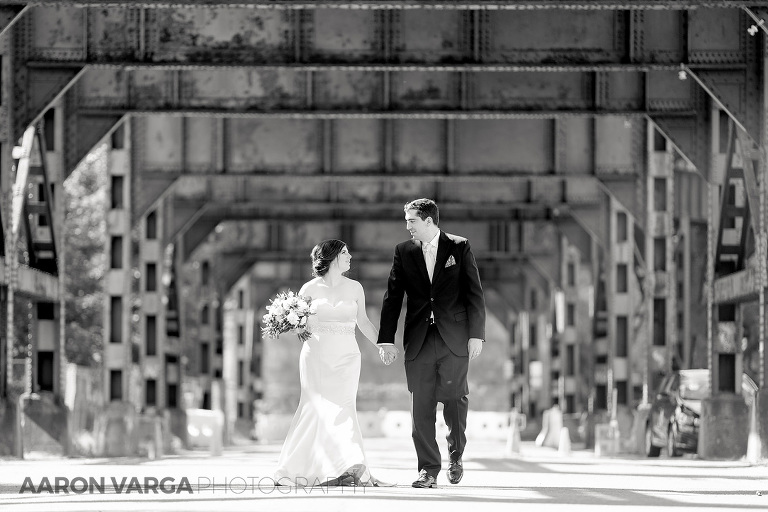 28 strip district bridge underpass wedding(pp w768 h512) - Samantha + Jeff | Lawrenceville and Pittsburgh Opera Wedding Photos