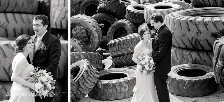 33 tire yard strip district wedding(pp w768 h349) - Samantha + Jeff | Lawrenceville and Pittsburgh Opera Wedding Photos