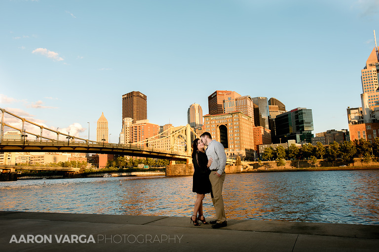 21 north shore engagement(pp w768 h512) - Shauna + Glenn | Schenley Park and North Shore Engagement Photos