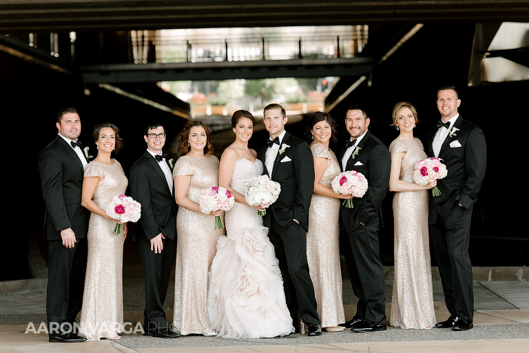 14 convention center bridal party(pp w768 h512) - Amie + Ben | Heinz History Center Wedding Photos