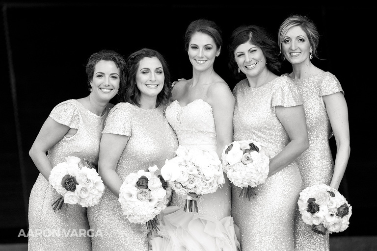 16 bridesmaids convention center(pp w768 h512) - Amie + Ben | Heinz History Center Wedding Photos