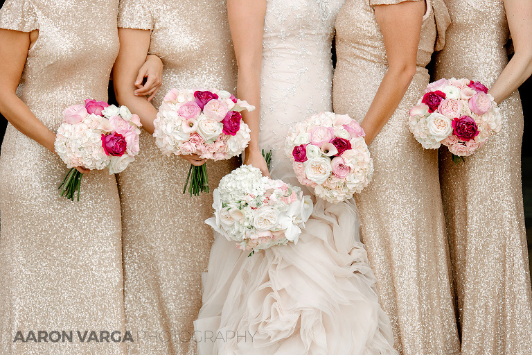 17 gold sequined wedding bridesmaid dresses(pp w768 h512) - Amie + Ben | Heinz History Center Wedding Photos