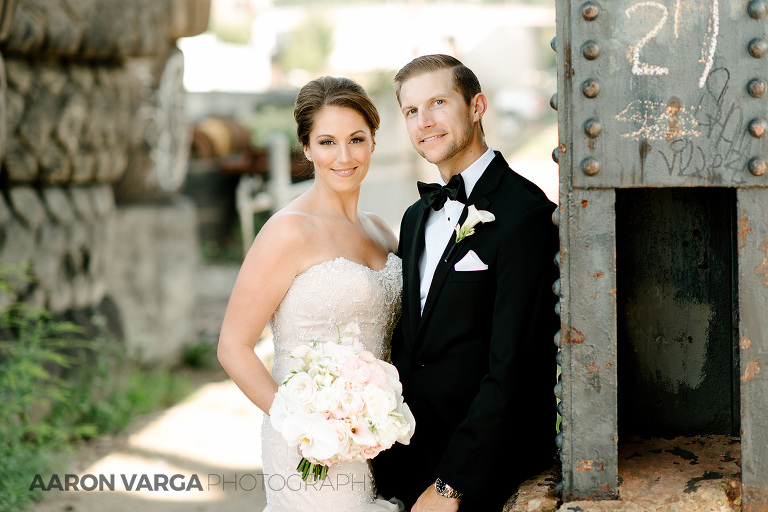 39 tire yard wedding photos strip district(pp w768 h512) - Amie + Ben | Heinz History Center Wedding Photos