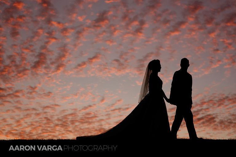 46 southpointe golf club sunset(pp w768 h512) - Dina + Brendan | Southpointe Golf Club Wedding Photos