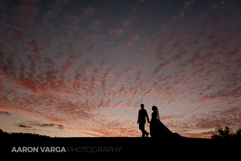 50 wedding sunset photos at southpointe golf club(pp w768 h512) - Dina + Brendan | Southpointe Golf Club Wedding Photos