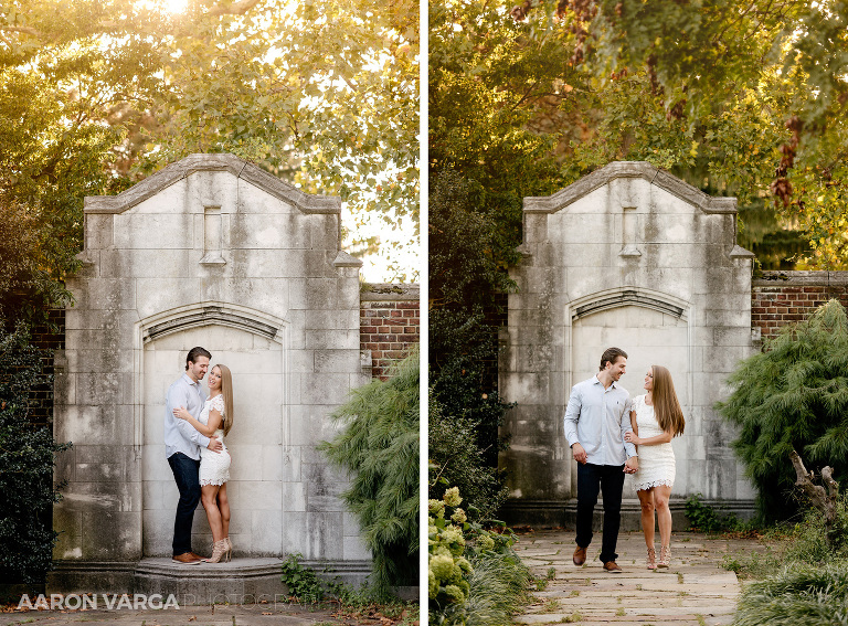 05 mellon park engagement photos at sunset(pp w768 h567) - Alexis + Matt | Mellon Park and Phipps Conservatory Engagement Photos