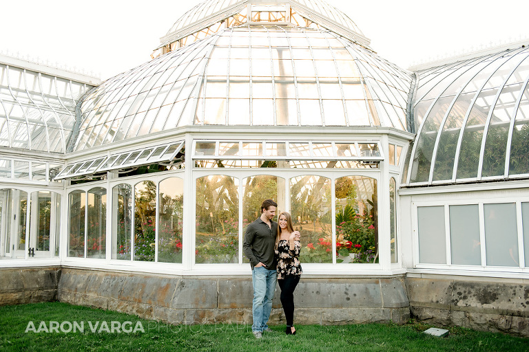 12 phipps conservatory engagement(pp w768 h512) - Alexis + Matt | Mellon Park and Phipps Conservatory Engagement Photos