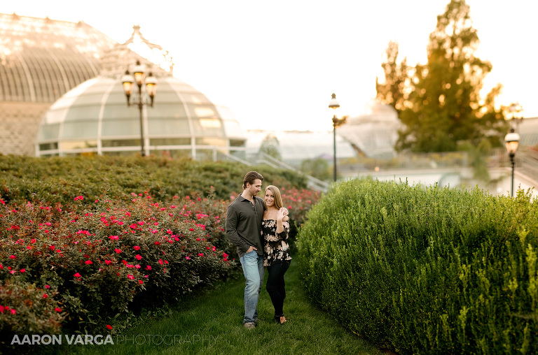 27 brenizer method engagement photos(pp w768 h508) - Alexis + Matt | Mellon Park and Phipps Conservatory Engagement Photos