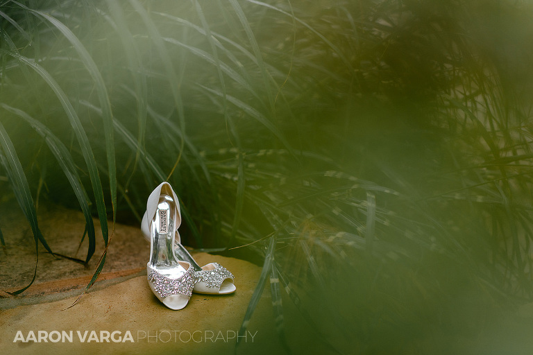 05 badgley mischka wedding shoes(pp w768 h512) - Stephanie + John | Pete Dye Golf Club Wedding Photos