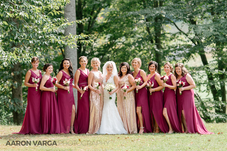 16 pete dye golf club wedding wine bridesmaid dresses(pp w768 h512) - Stephanie + John | Pete Dye Golf Club Wedding Photos