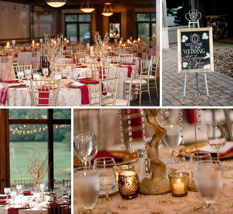 33 pete dye golf club wedding reception details(pp w768 h706) - Stephanie + John | Pete Dye Golf Club Wedding Photos