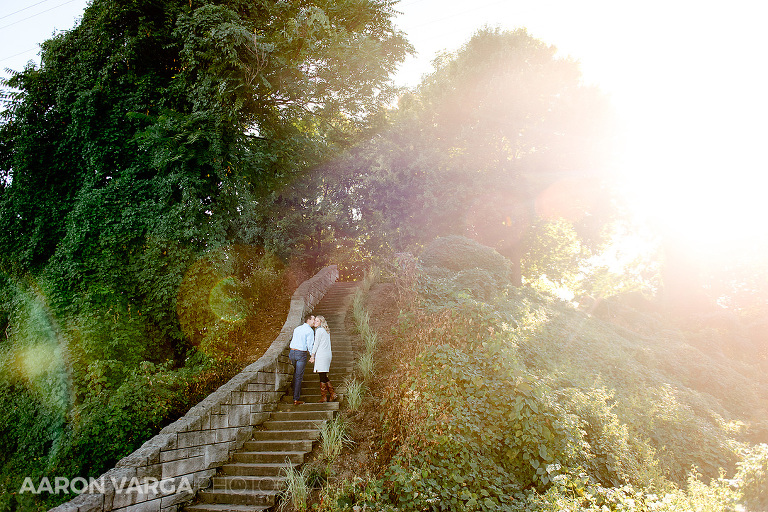 04 engagement session at washingtons landing(pp w768 h512) - Annie + Jeff | Washington's Landing and Strip District Engagement Photos