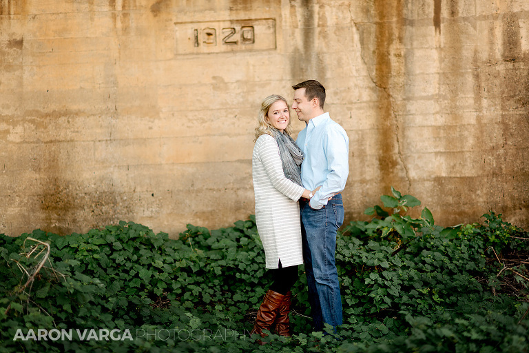 14 washingtons landing fall engagement(pp w768 h512) - Annie + Jeff | Washington's Landing and Strip District Engagement Photos