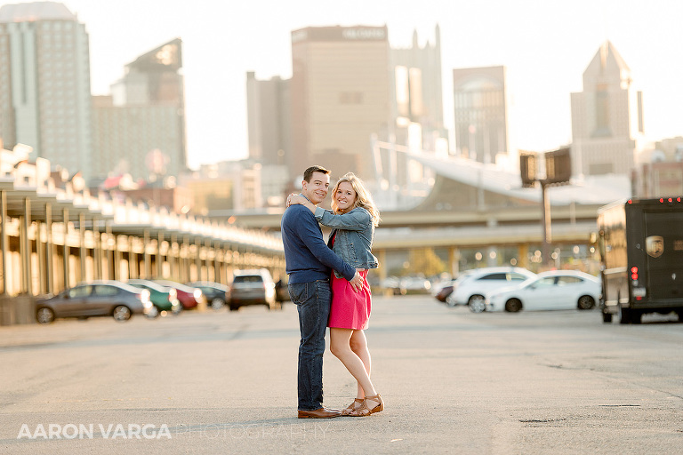28 strip district city engagement(pp w768 h512) - Annie + Jeff | Washington's Landing and Strip District Engagement Photos
