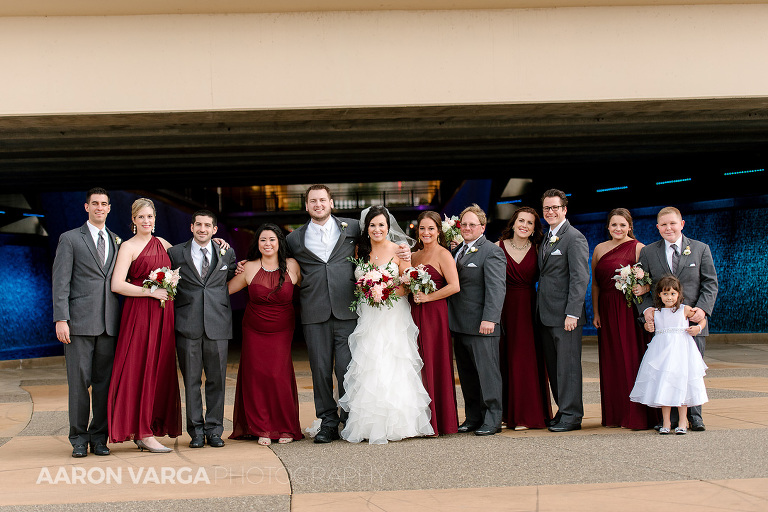 16 convention center wedding bridal party(pp w768 h512) - Shauna + Glenn | Heinz History Center Wedding Photos