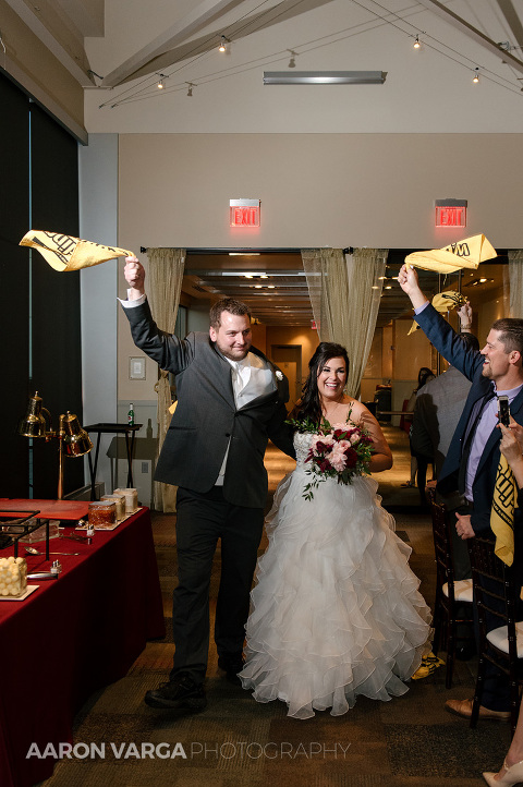 44 heinz history center wedding terrible towels(pp w480 h722) - Shauna + Glenn | Heinz History Center Wedding Photos