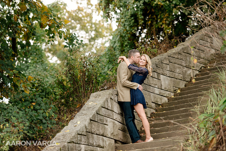 09 washingtons landing staircase engagement(pp w768 h512) - Amy + Bill | Washington's Landing Engagement Photos