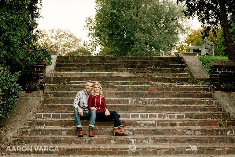 08 mellon park stairs engagement(pp w768 h512) - Amy + Bill (Part II) | Mellon Park Engagement Photos