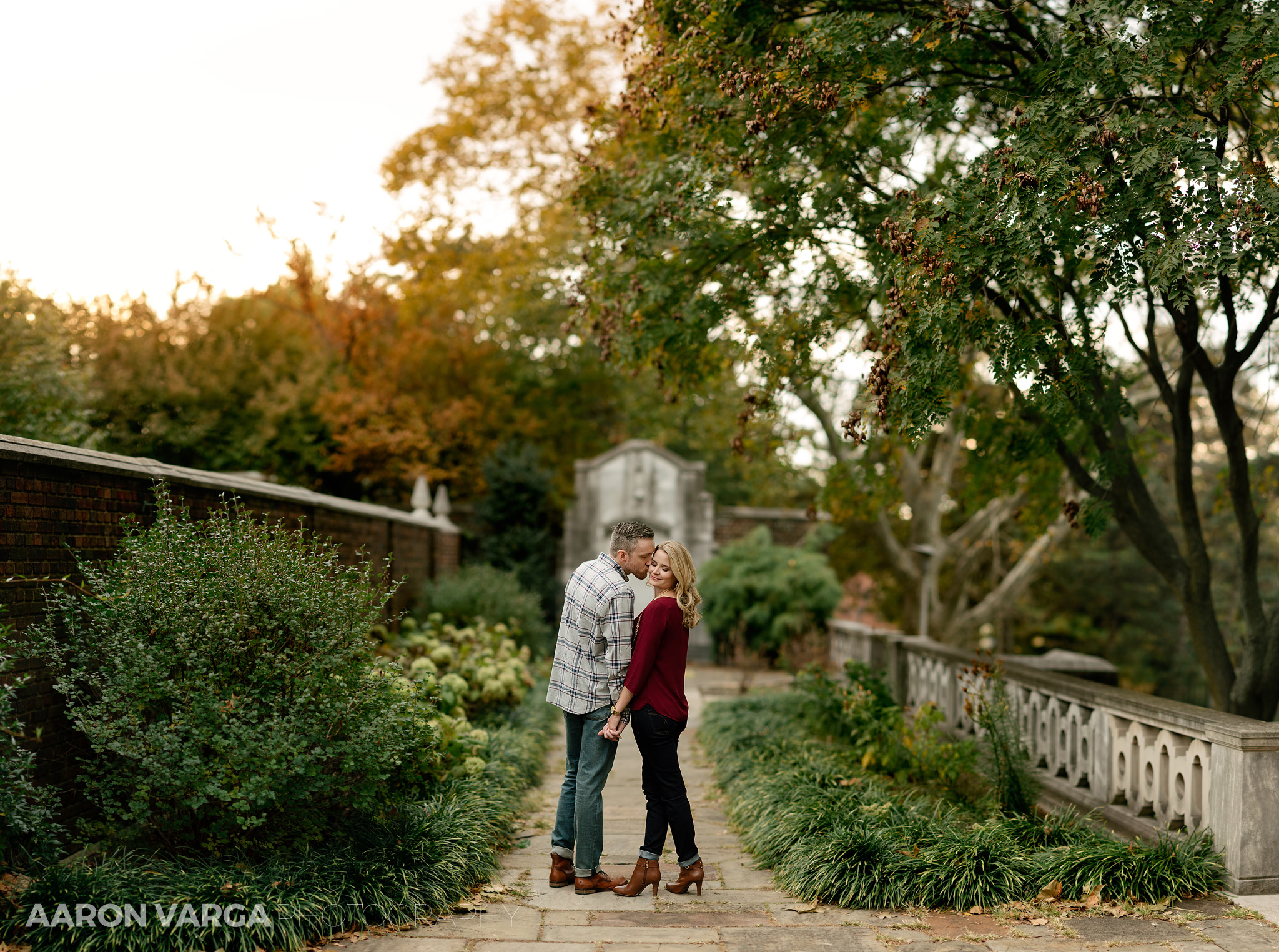 12 fall engagement at mellon park - Amy + Bill (Part II) | Mellon Park Engagement Photos