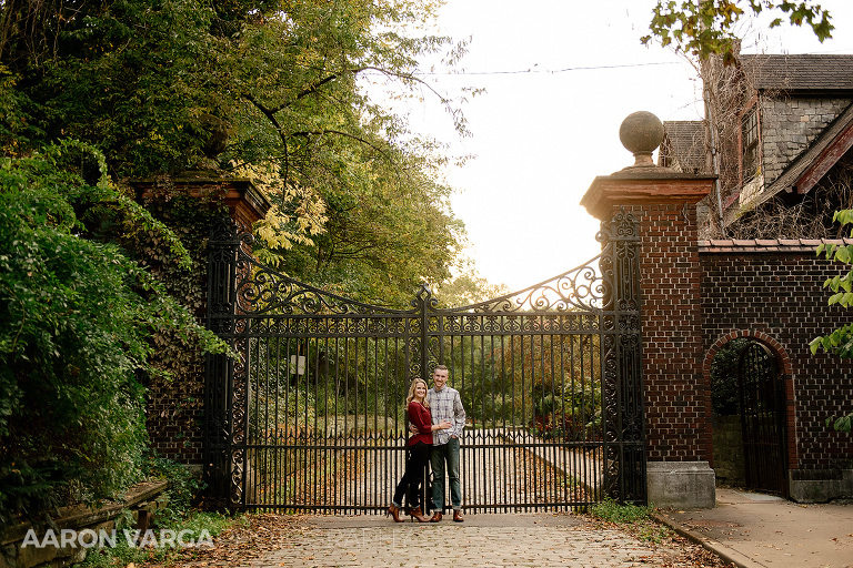 21 wrought iron gates pittsburgh mellon park(pp w768 h512) - Amy + Bill (Part II) | Mellon Park Engagement Photos