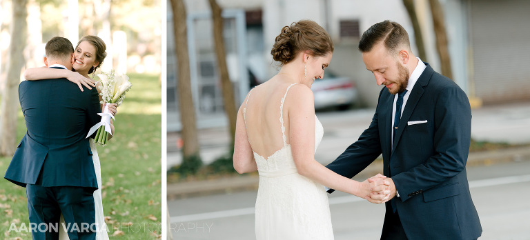 13 pnc park first look wedding(pp w768 h348) - Shannon + Philip | Renaissance Hotel Pittsburgh Wedding Photos