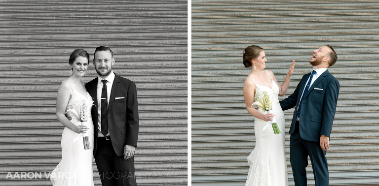 17 bride groom urban garage wedding(pp w768 h378) - Shannon + Philip | Renaissance Hotel Pittsburgh Wedding Photos