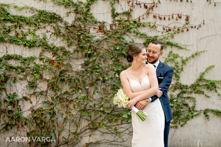 35 wedding in downtown pittsburgh with ivy wall(pp w768 h510) - Shannon + Philip | Renaissance Hotel Pittsburgh Wedding Photos