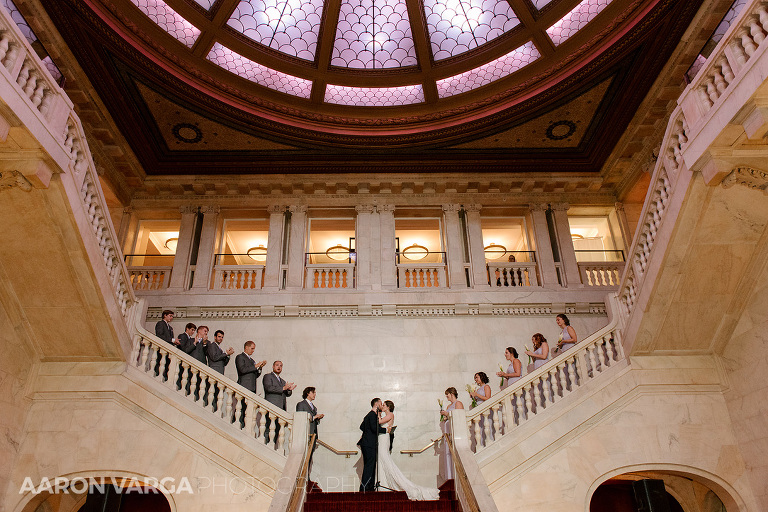 45 renaissance hotel wedding ceremony(pp w768 h512) - Shannon + Philip | Renaissance Hotel Pittsburgh Wedding Photos