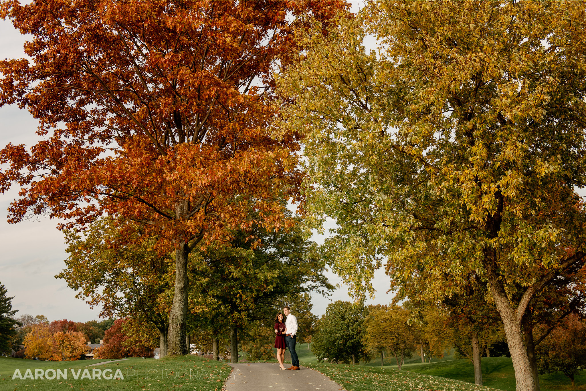 01 st clair country club engagement 1 - Katie + Michael | St. Clair Country Club and Peters Lake Park Engagement