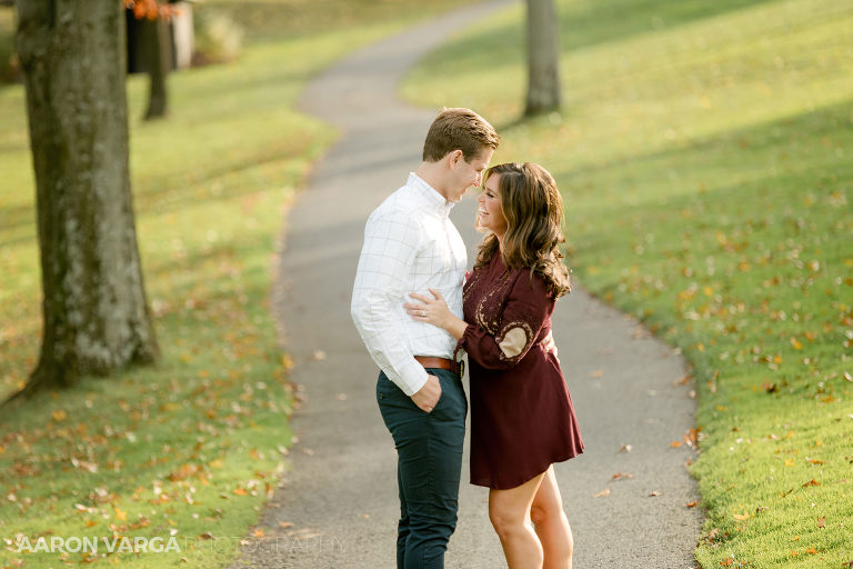04 engagement at st clair country club 1(pp w768 h512) - Katie + Michael | St. Clair Country Club and Peters Lake Park Engagement